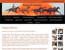 Tablet Screenshot of elvaquero.com